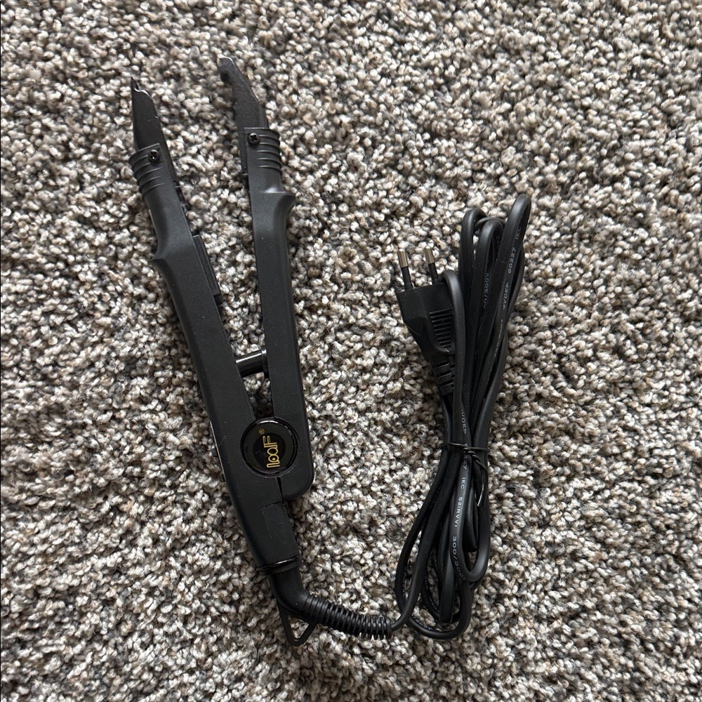 Hair extension fusion iron